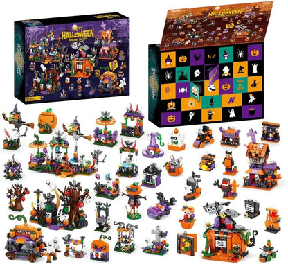 🎃Halloween Advent Calendar - DIY Building Blocks Assembly Kits