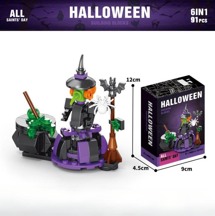 🎃Halloween Advent Calendar - DIY Building Blocks Assembly Kits