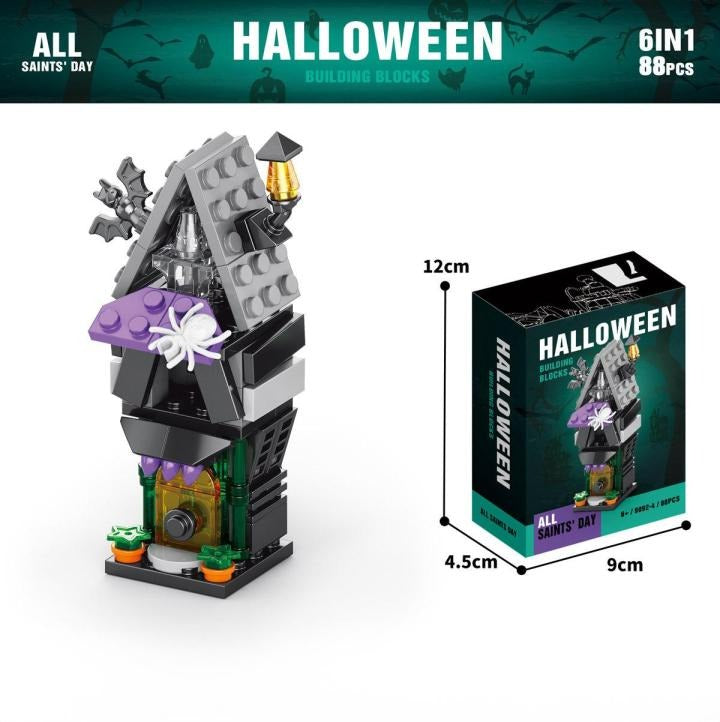 🎃Halloween Advent Calendar - DIY Building Blocks Assembly Kits