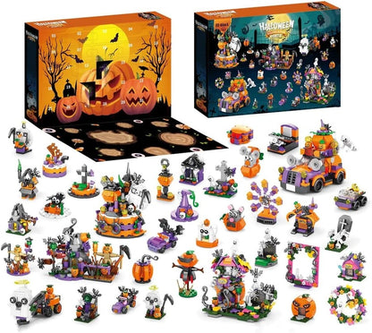 🎃Halloween Advent Calendar - DIY Building Blocks Assembly Kits