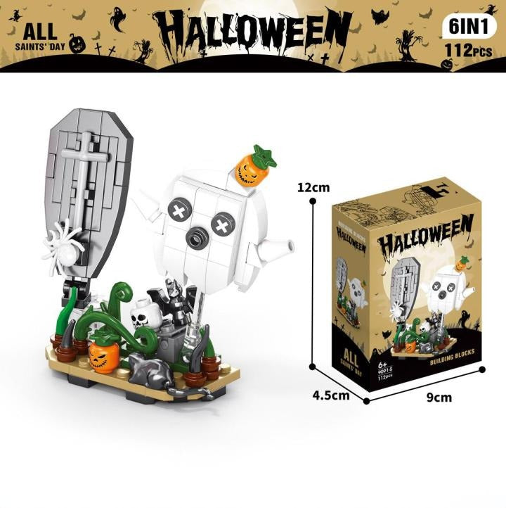 🎃Halloween Advent Calendar - DIY Building Blocks Assembly Kits