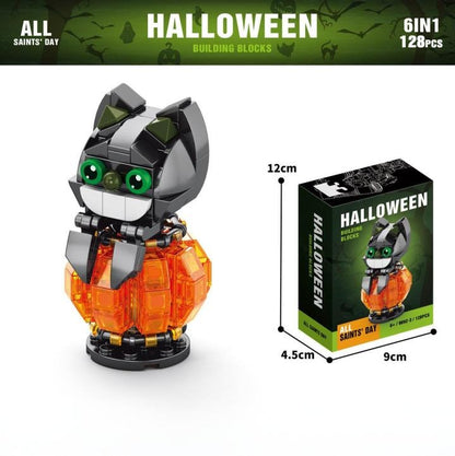 🎃Halloween Advent Calendar - DIY Building Blocks Assembly Kits