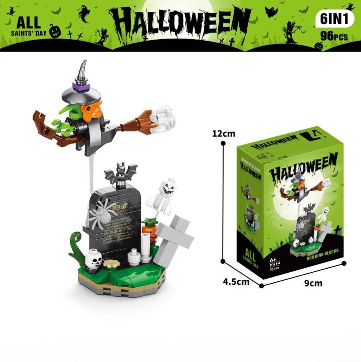 🎃Halloween Advent Calendar - DIY Building Blocks Assembly Kits